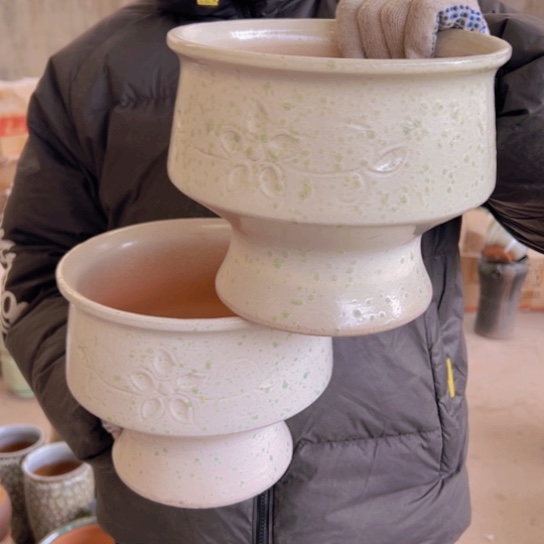 紫砂花盆高17口21————-