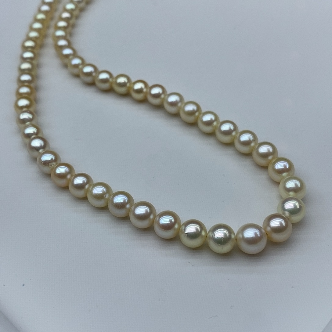 海水珍珠银S925镶嵌颈饰