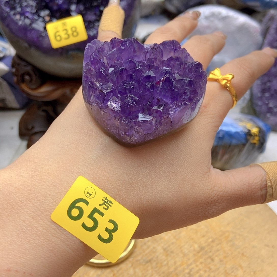 紫晶大型摆件（非配饰）未镶嵌