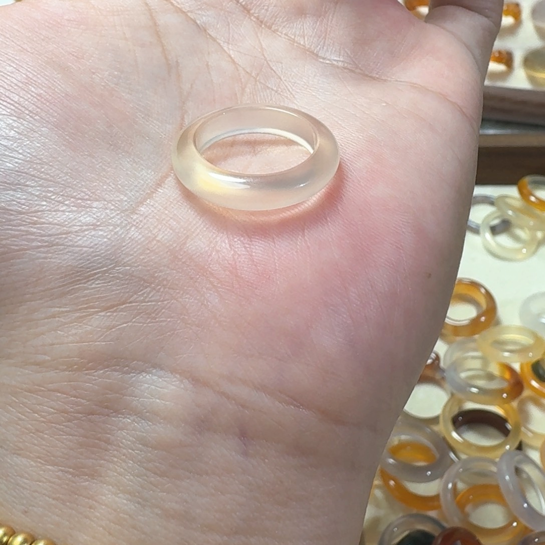 合金戒指玛瑙/玉髓301港11