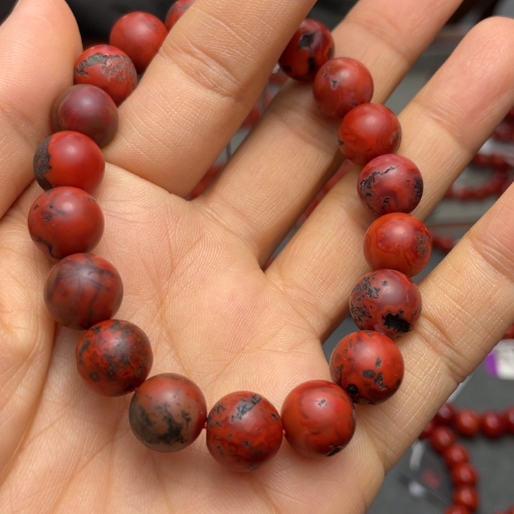 南红玛瑙手串11多样性发1未镶嵌