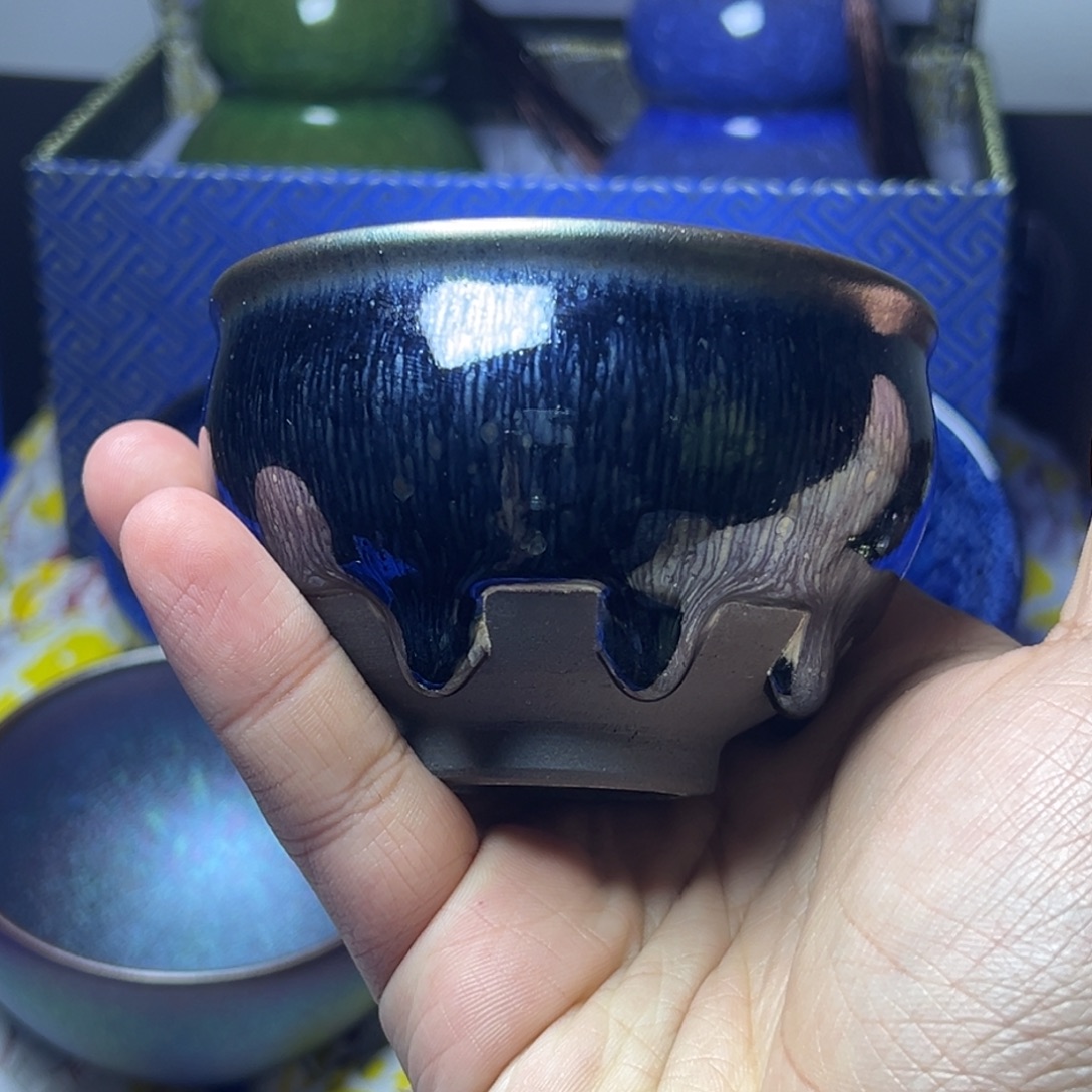 茶盏建阳建盏喝茶主人杯