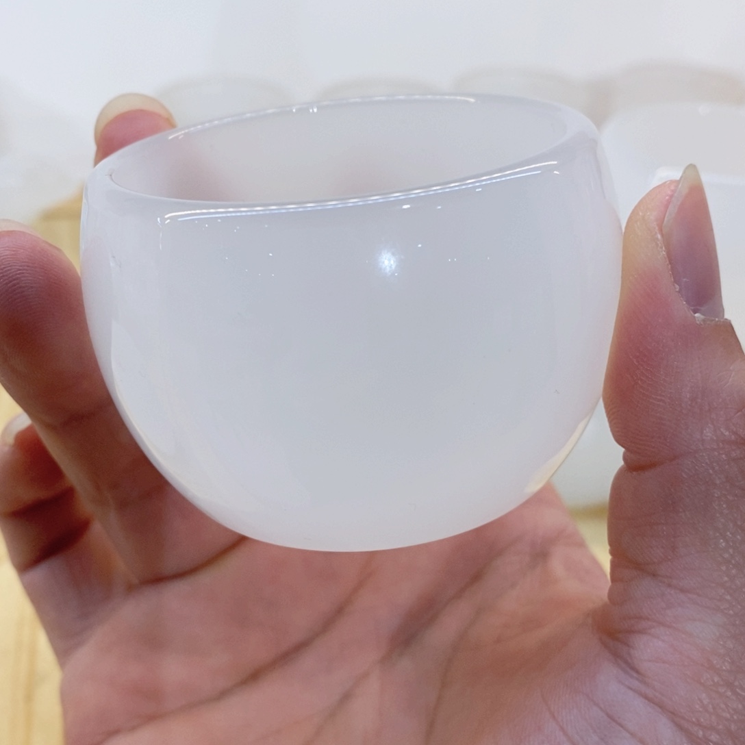 白玉琉璃客杯客杯