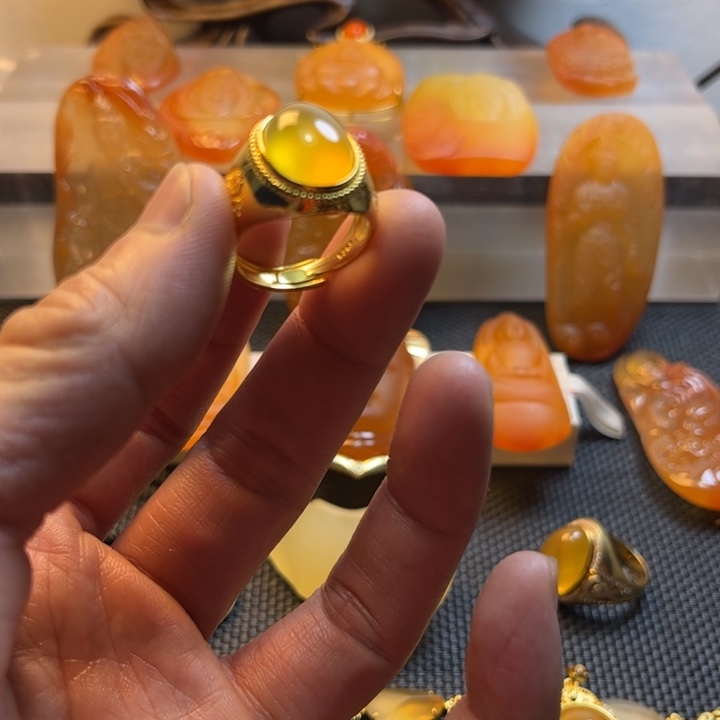 石英质玉颈饰银S925镀金镶嵌用****3