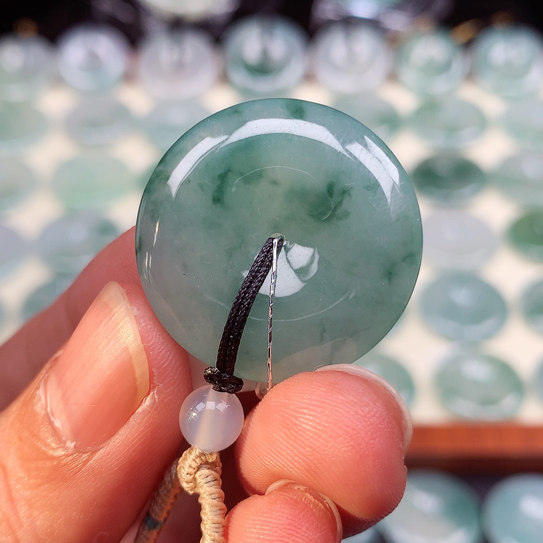 颈饰未镶嵌翡翠28.2-5.6mm