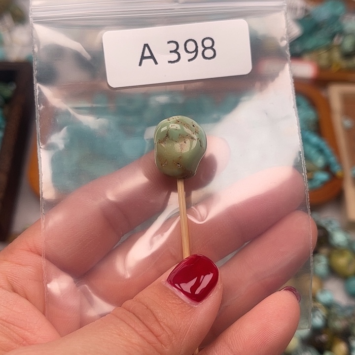 绿松石未镶嵌绿松石珠子