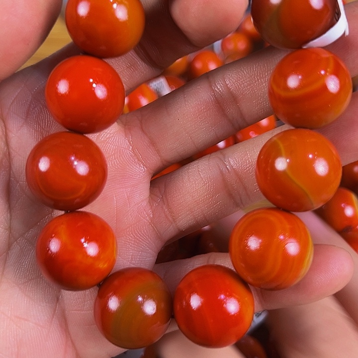 玛瑙/玉髓未镶嵌手链