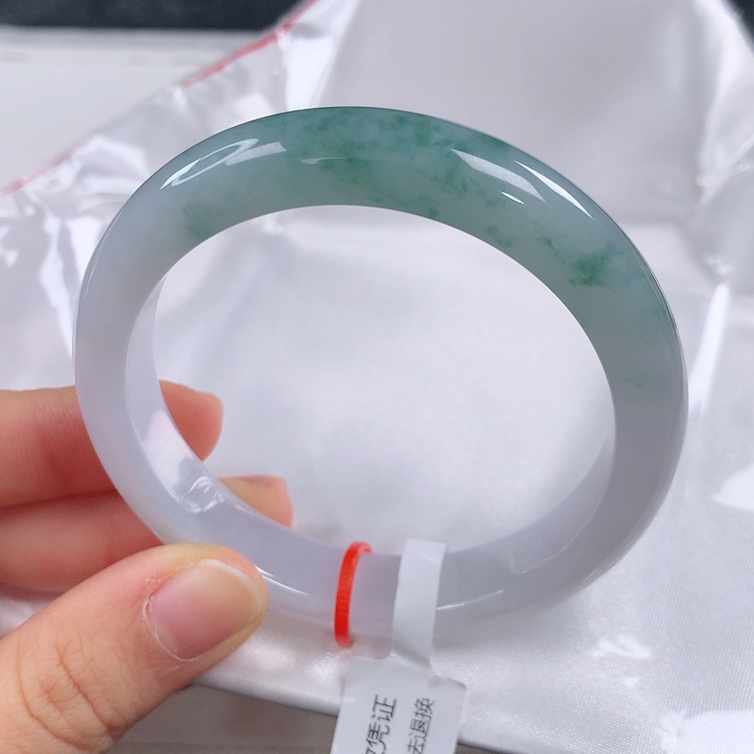翡翠手镯未镶嵌 正圈①③⑤