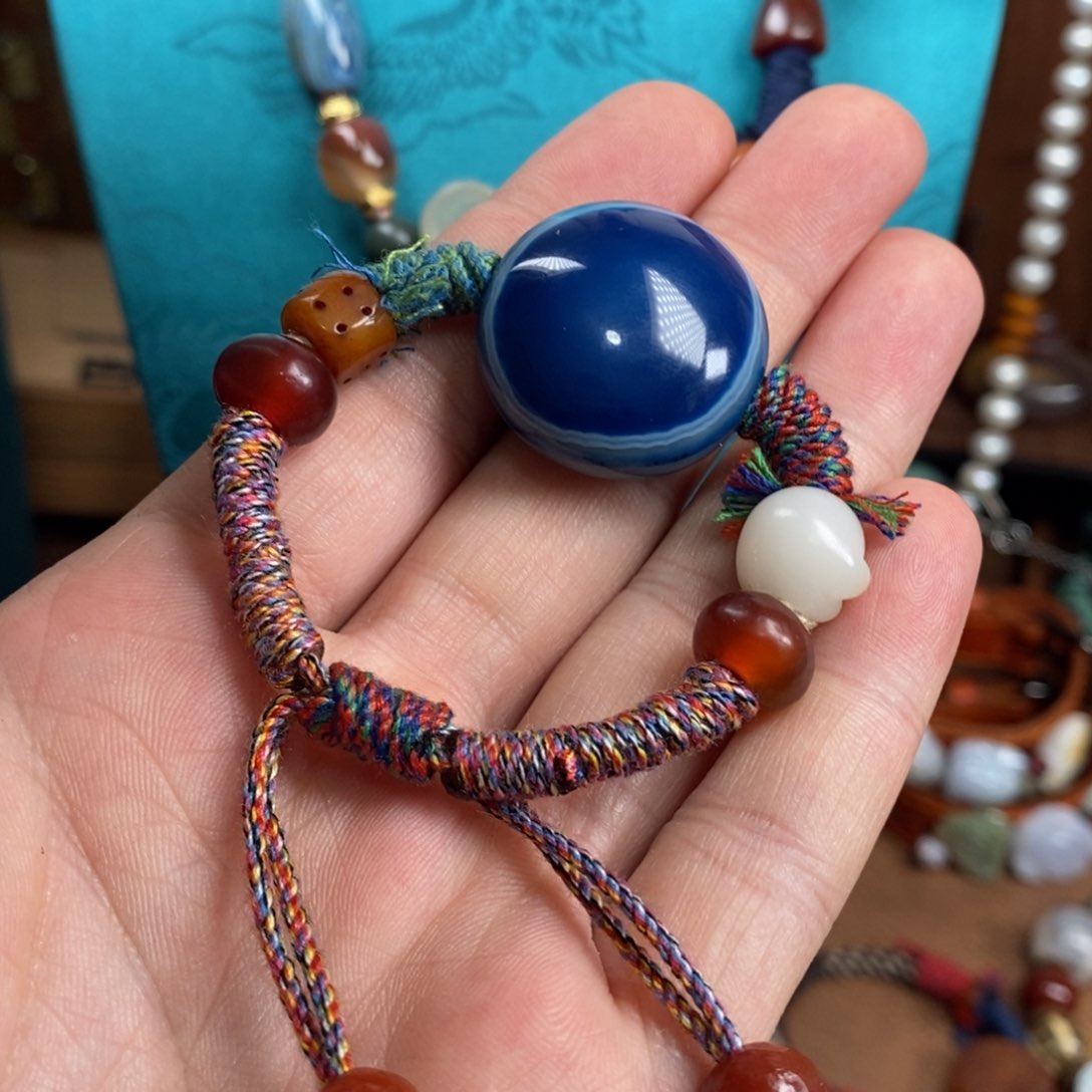 未镶嵌手链玛瑙/玉髓镔