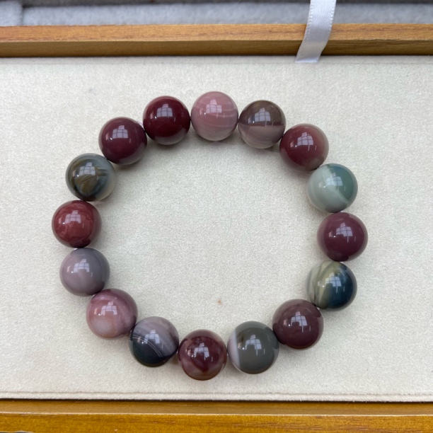 天然阿拉善玛渐变手串吊坠