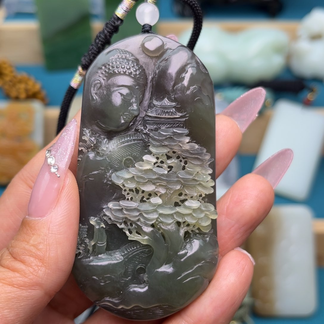 和田玉挂件未镶嵌