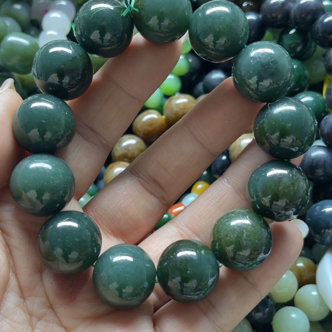 和田玉手链未镶嵌