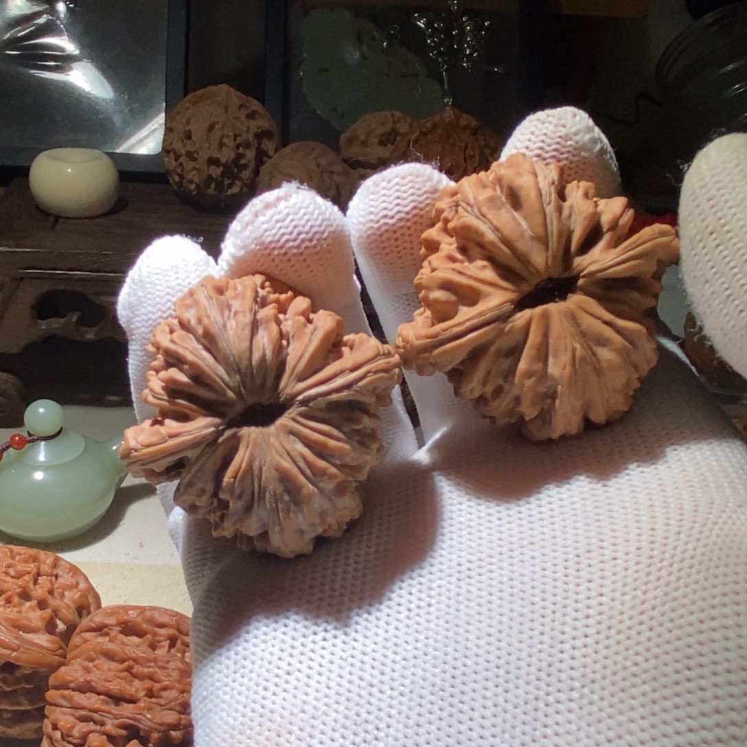 我***钱文玩核桃吊坠平谷楼40