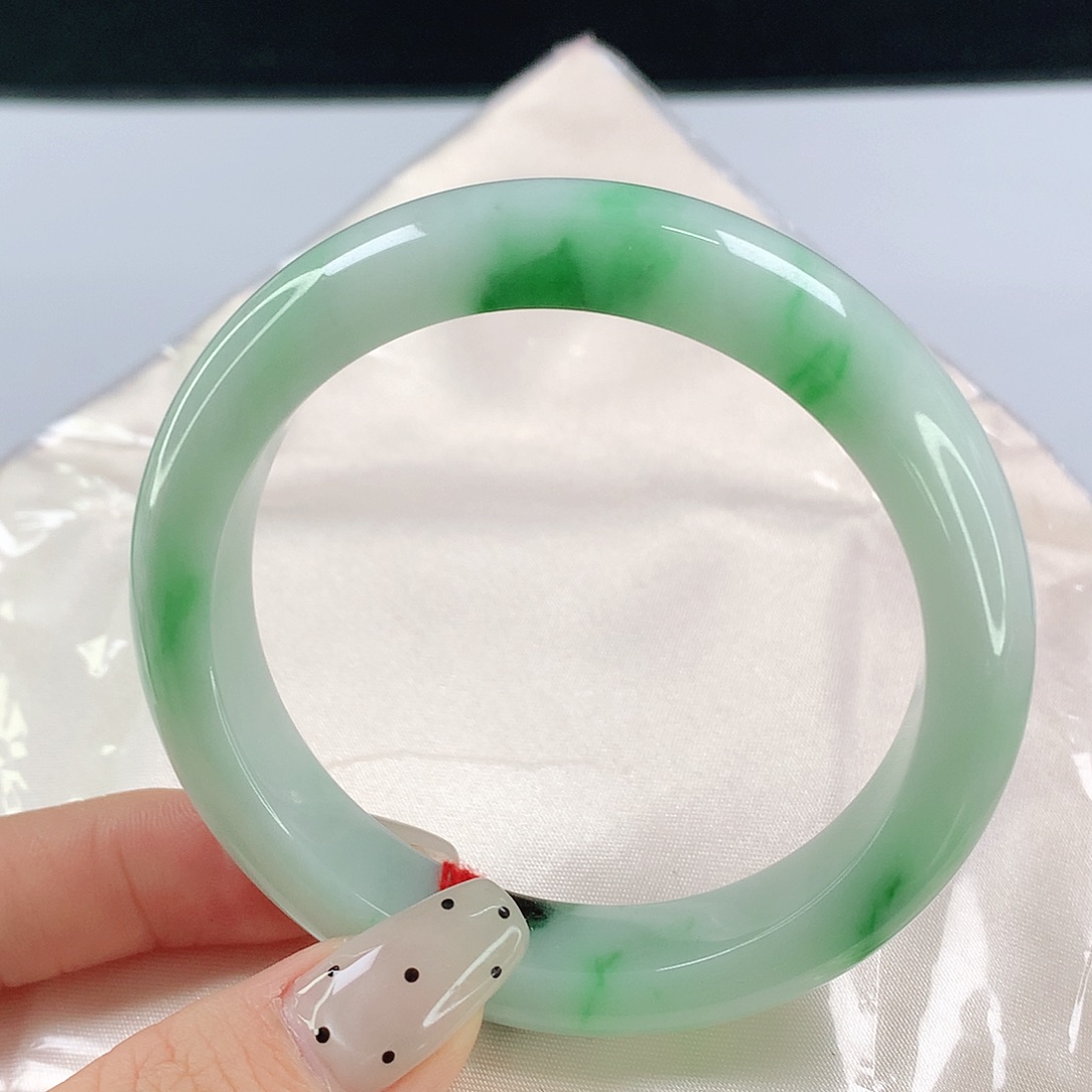 未镶嵌手镯翡翠57.8