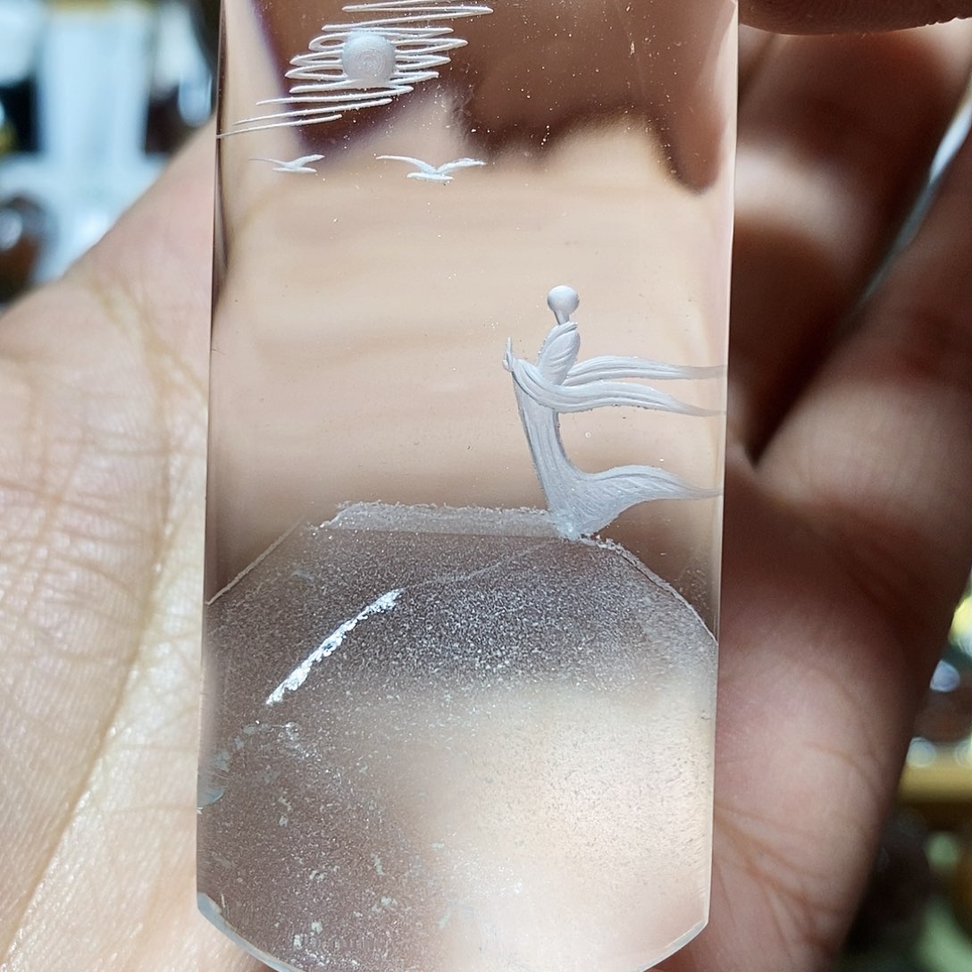 水晶吊坠未镶嵌吊坠
