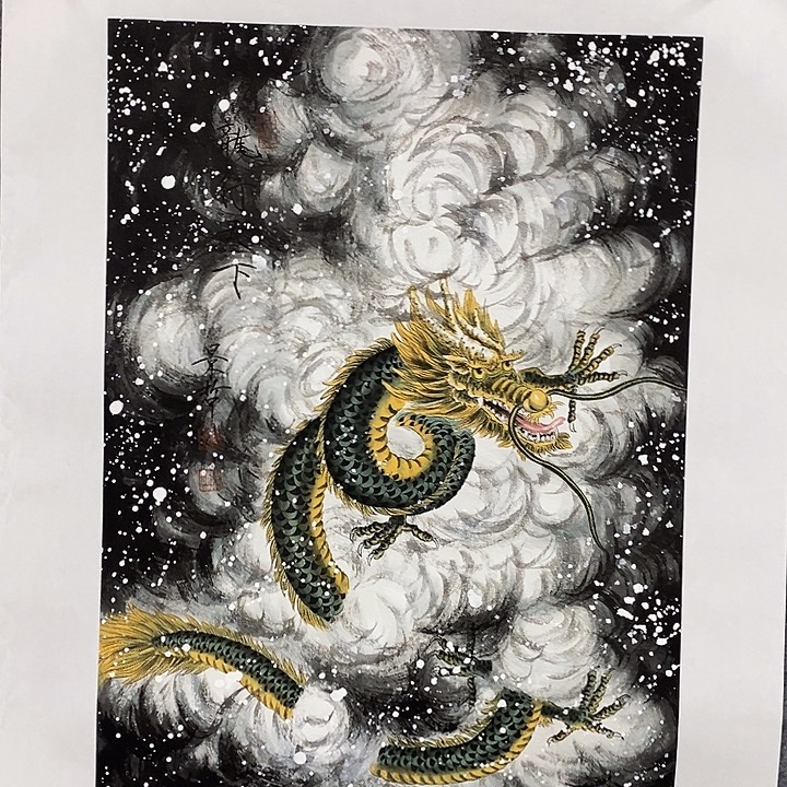 国画作品多次入选