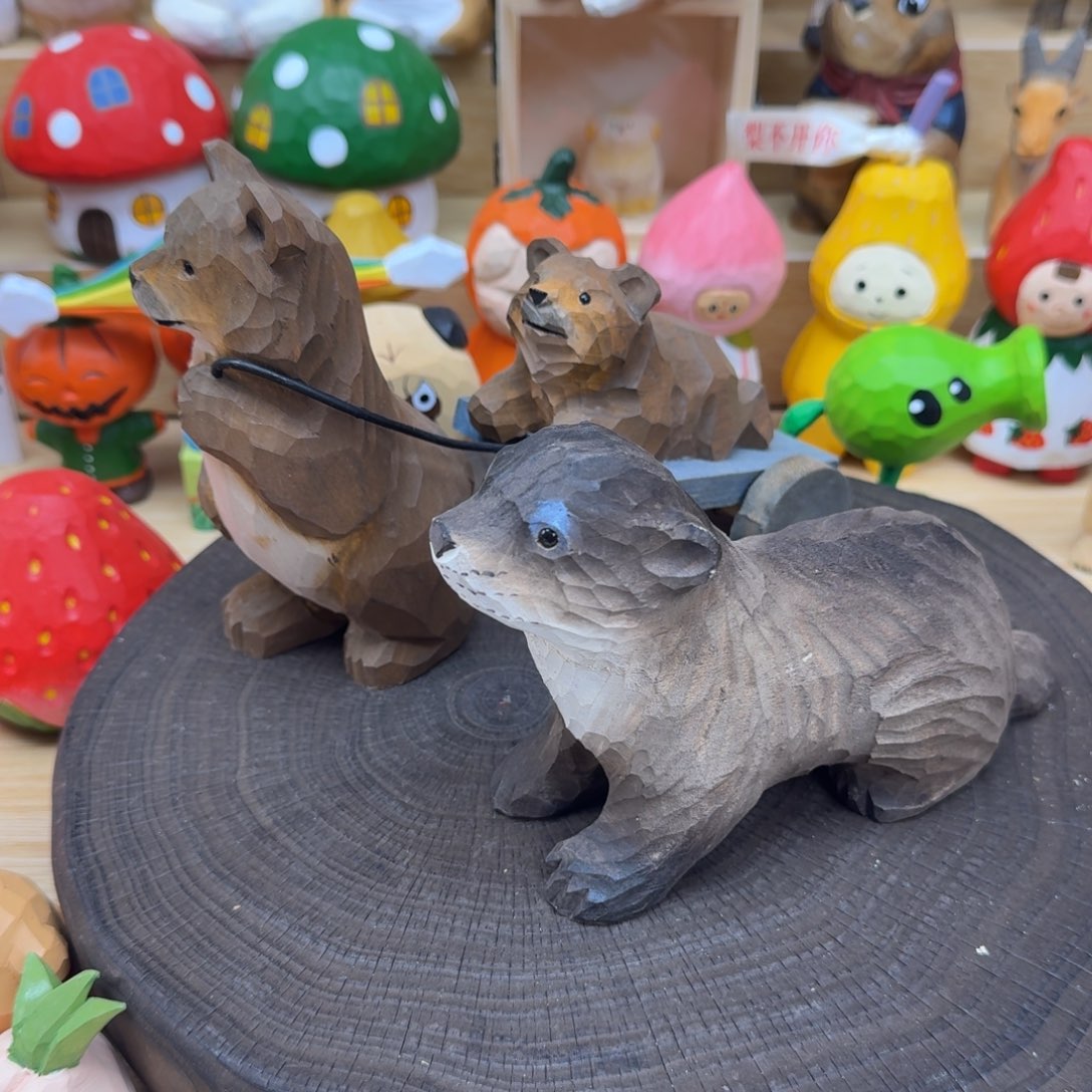 木熊拉车➕水獭140不送礼物