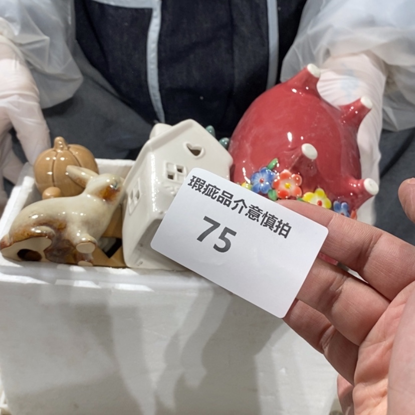 【闪购商品】摆件W**,陶瓷摆件瑕疵特卖