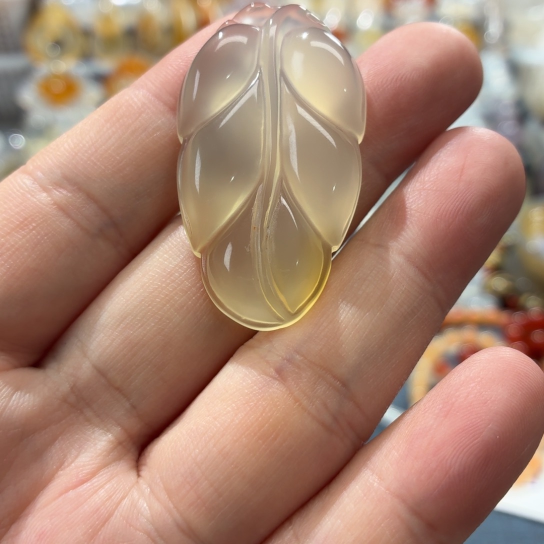 玛瑙/玉髓未镶嵌吊坠(不含链)