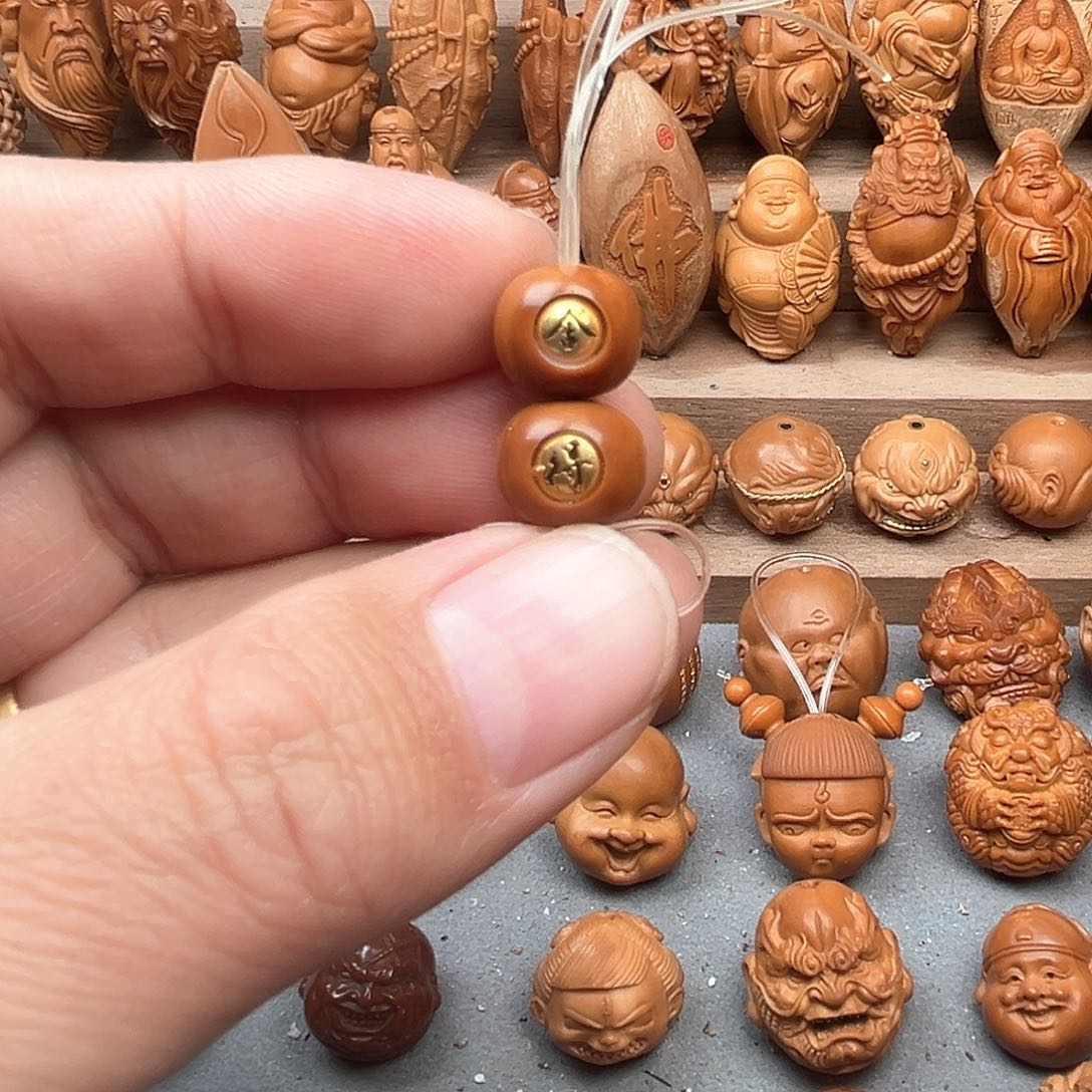 猴头核桃吊坠11尺寸