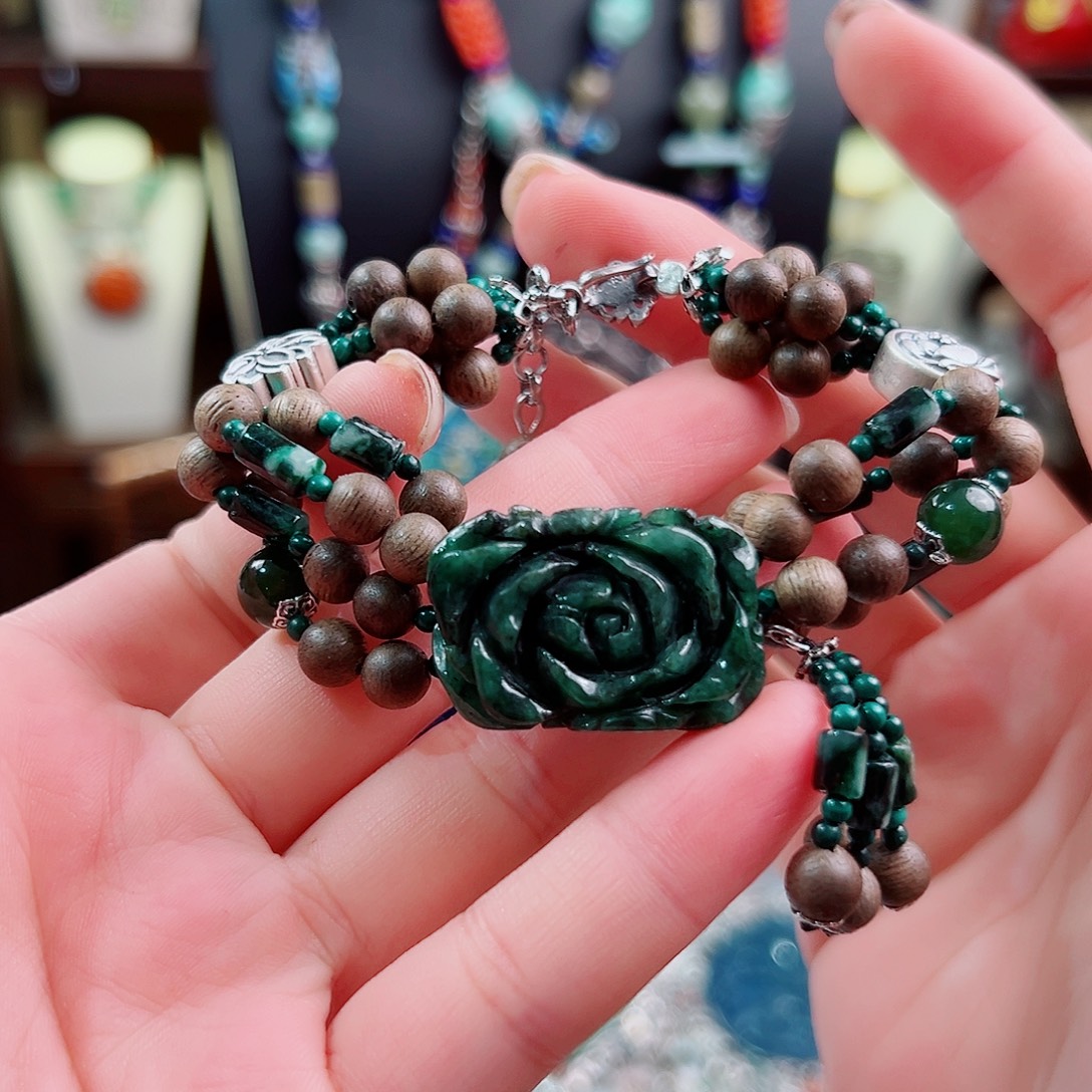 925银珐琅锦象原创设计款式手链