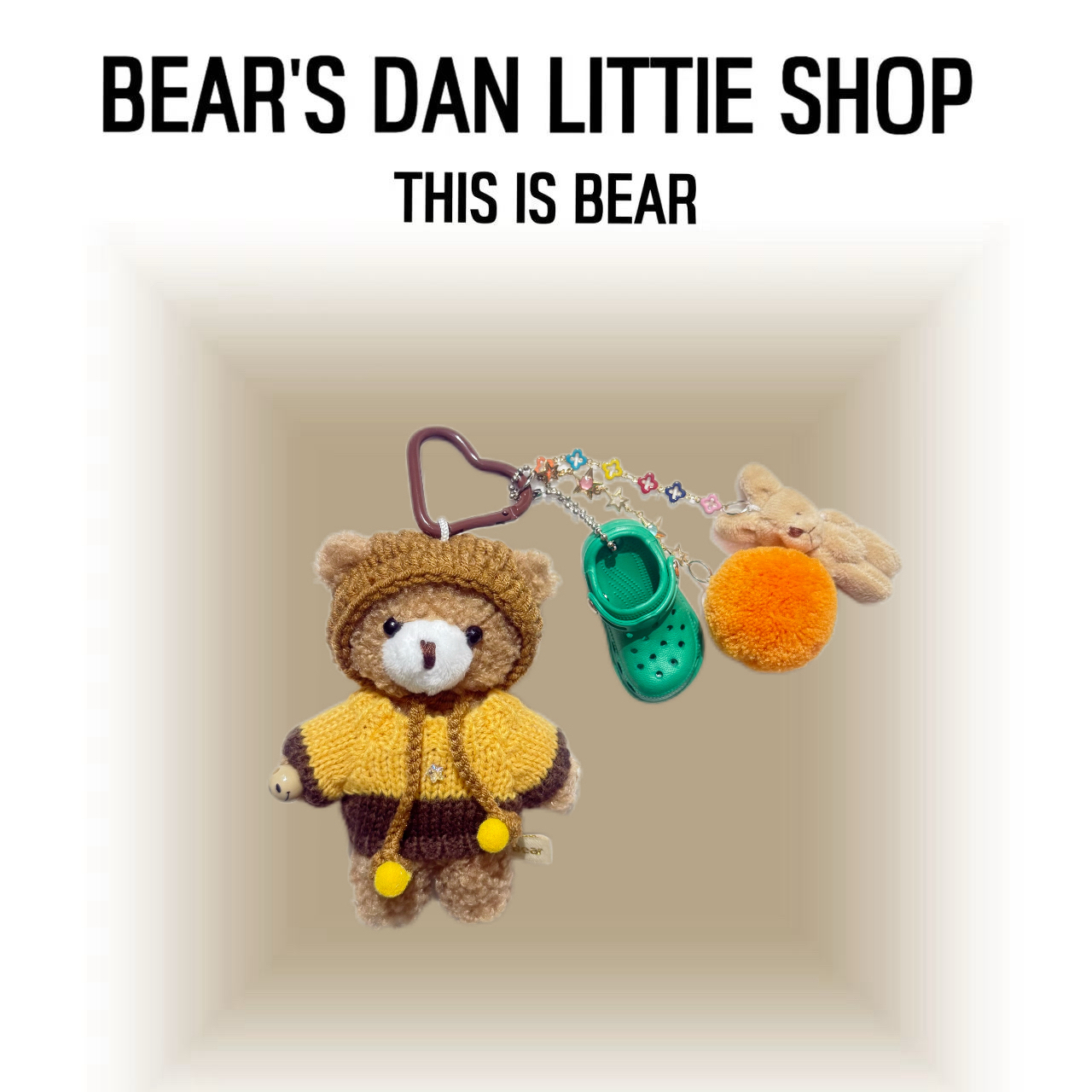 This is Bear•设计师原创包包挂件/手机挂饰/车挂/卡骆驰联名