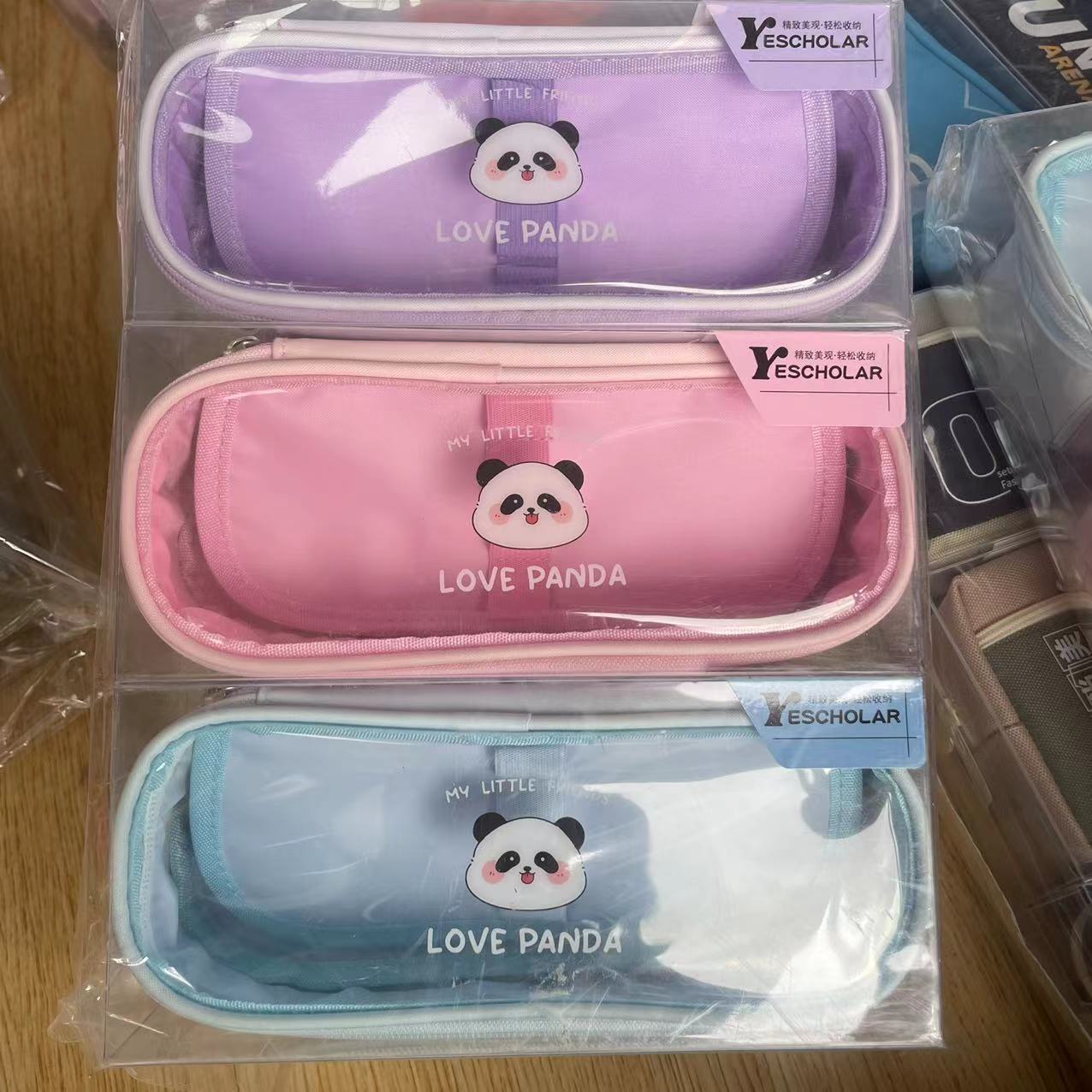 7783 熊猫笔袋文具本册