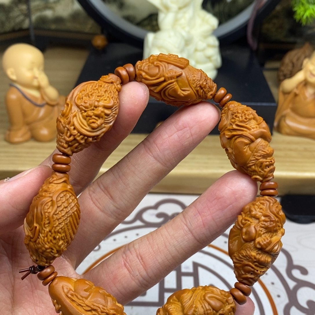橄榄核手串/手链橄榄核雕工艺手串