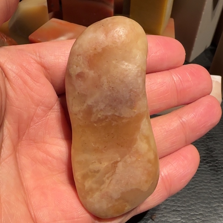 老挝石田黄原石，