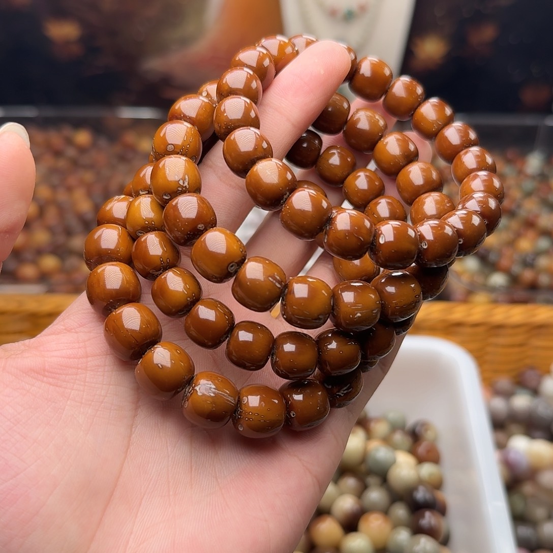 菩提根/象牙果吊坠一条紫金鼠 12 桶