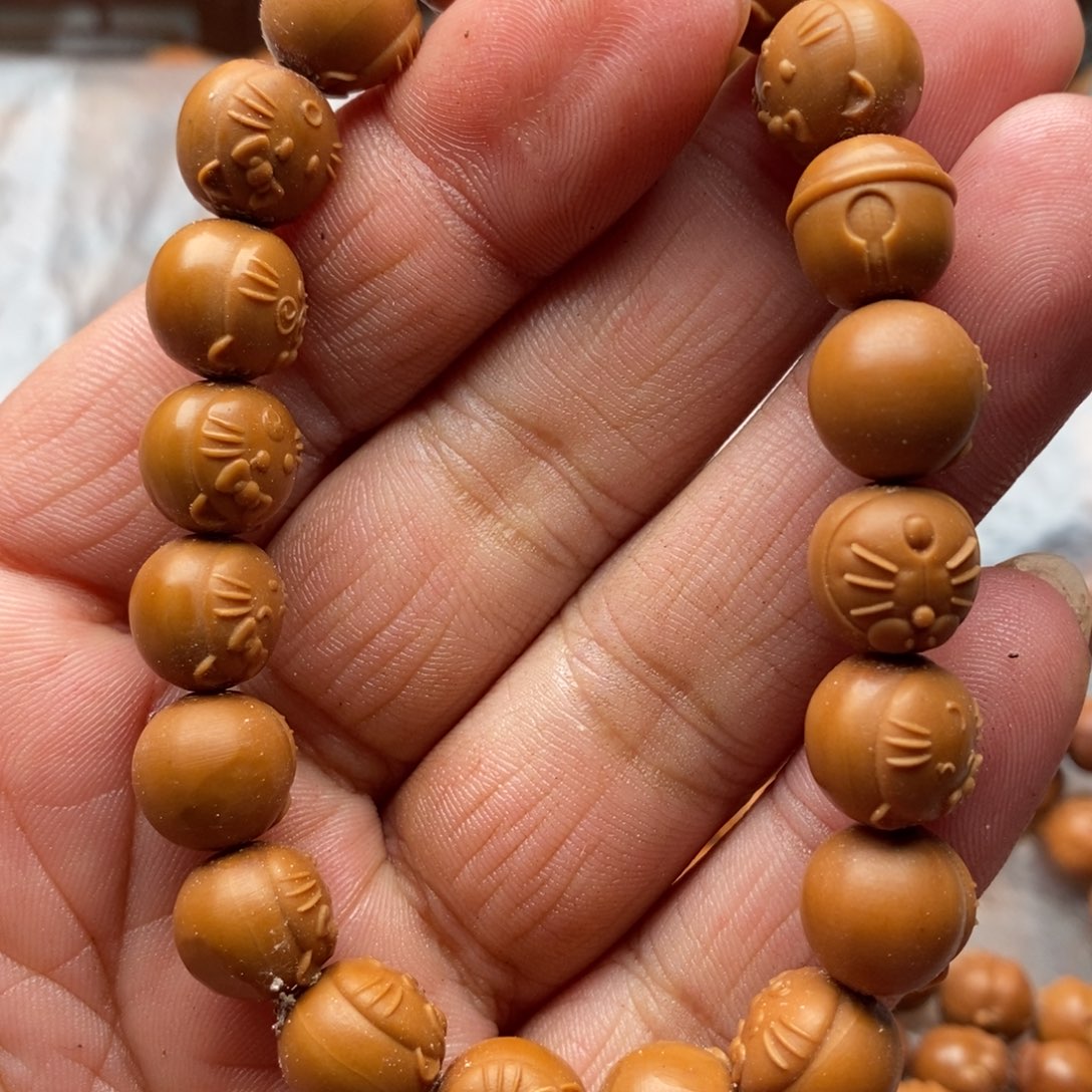 橄榄核手串我们的