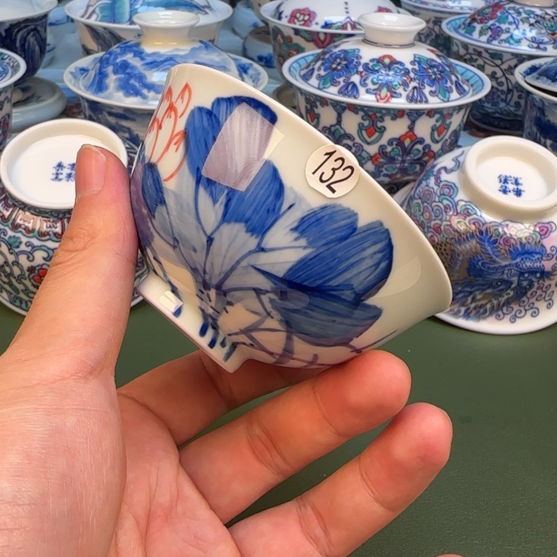 彦祖纯手工手绘茶具132