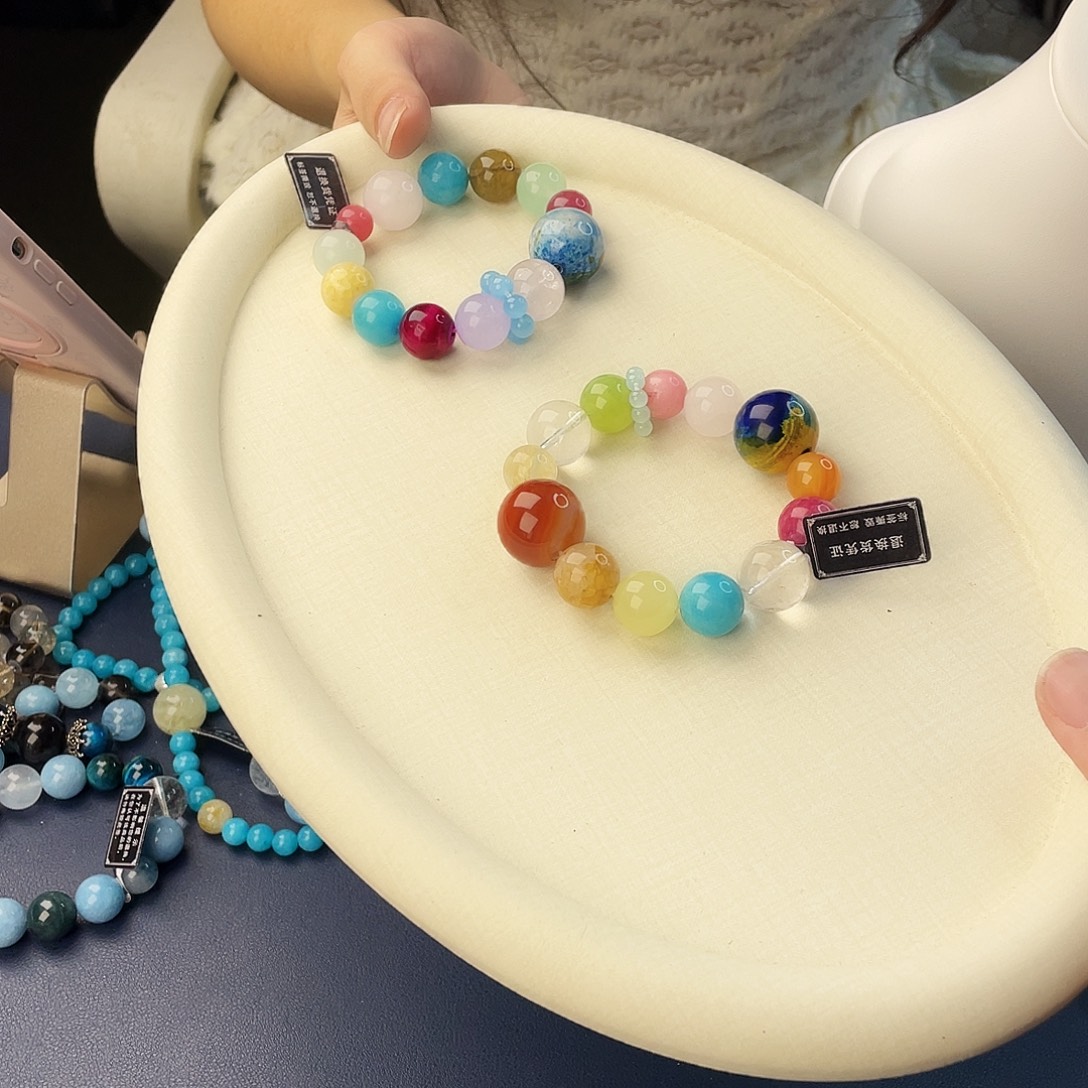 银S925镶嵌水晶手链