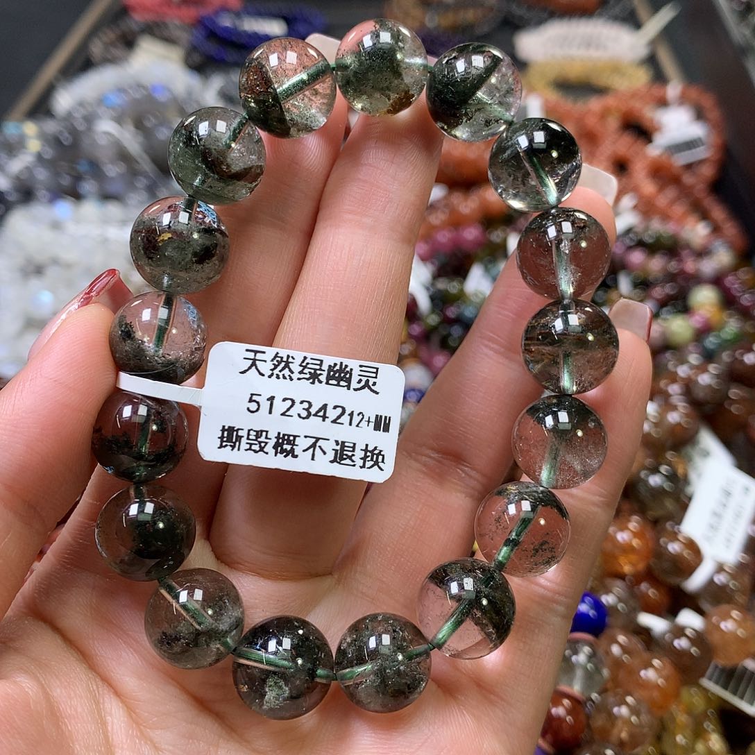 水晶手链未镶嵌，