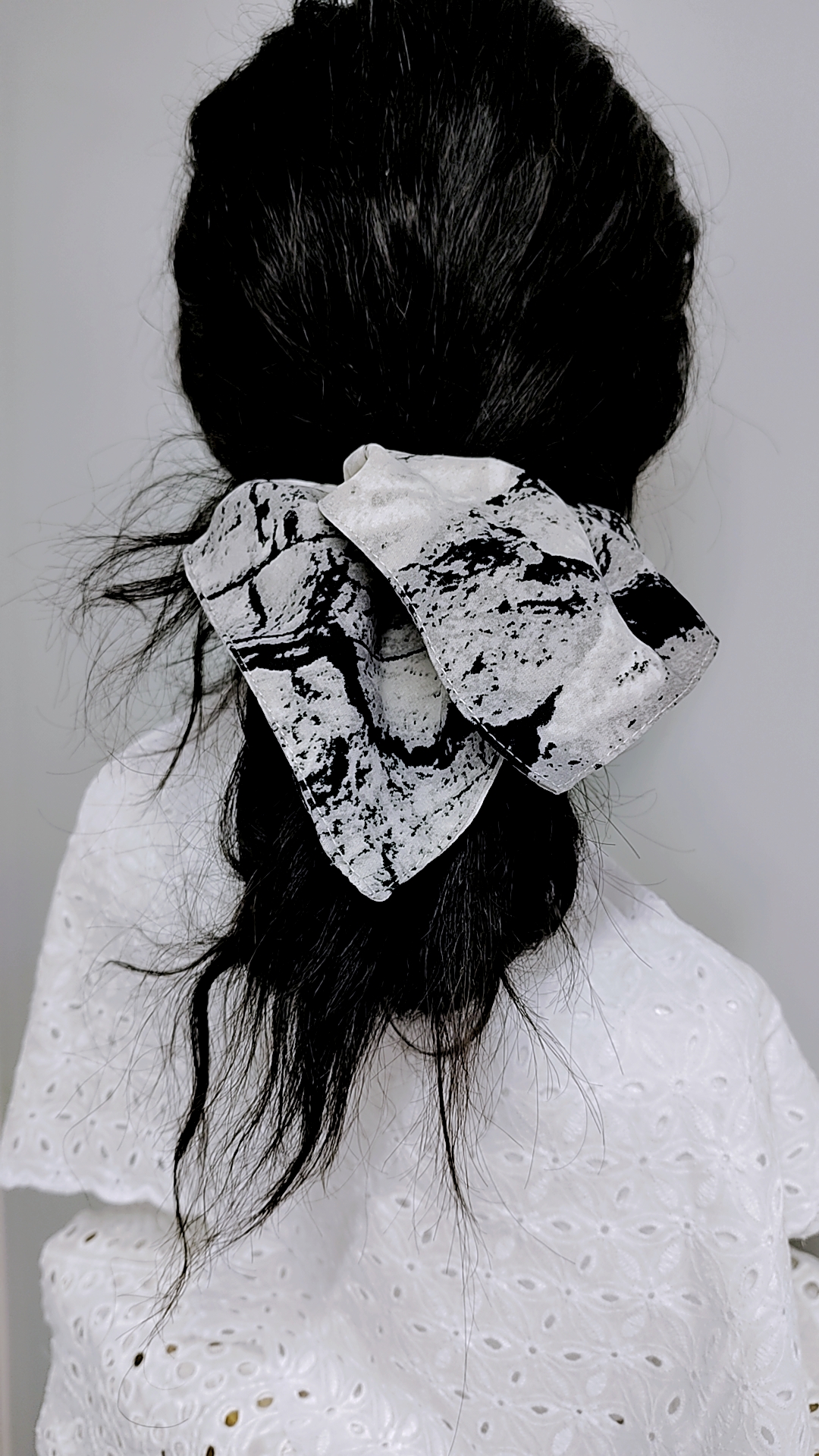 手工自制国风晕染方巾全场满20费