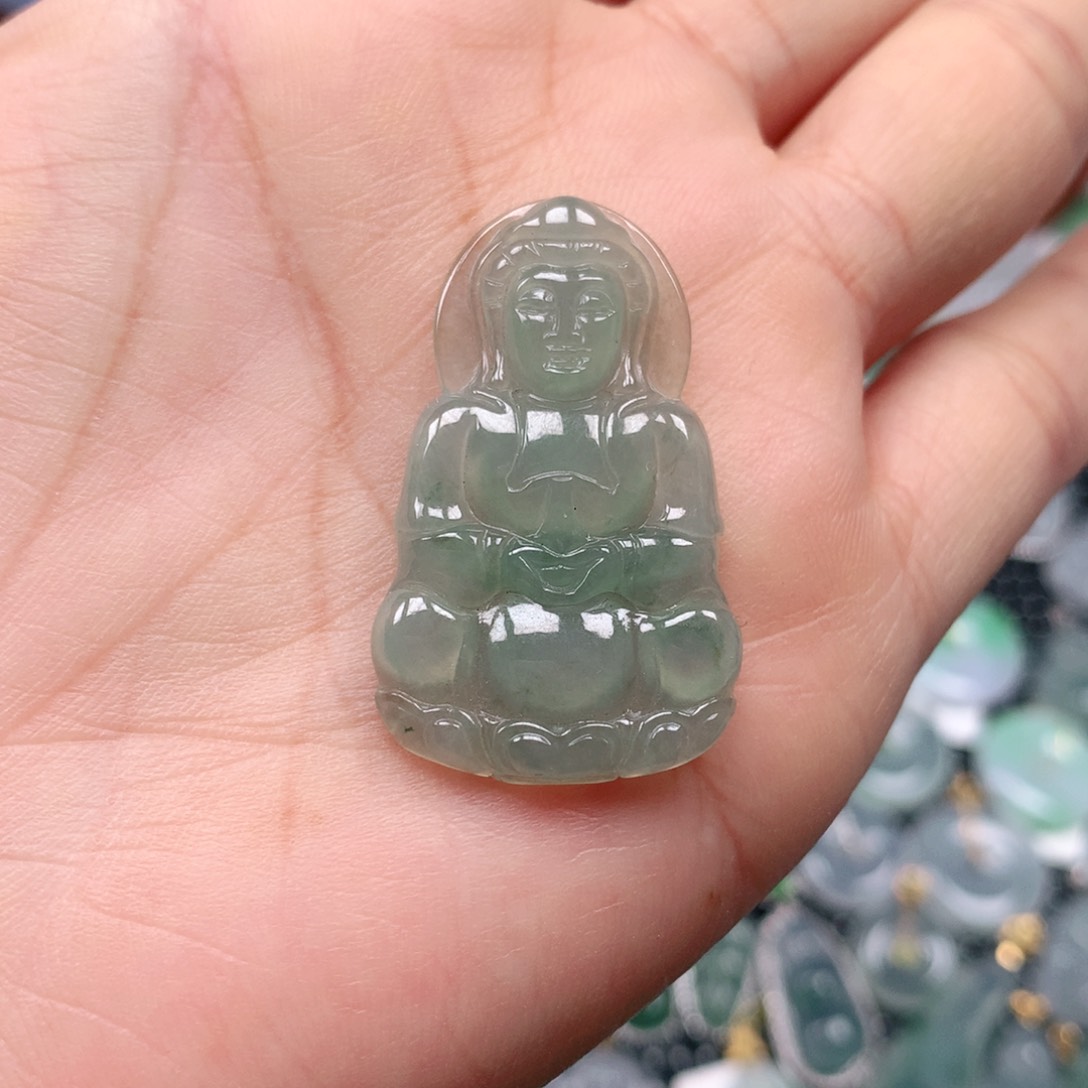 【闪购商品】翡翠吊坠(不含链)未镶嵌