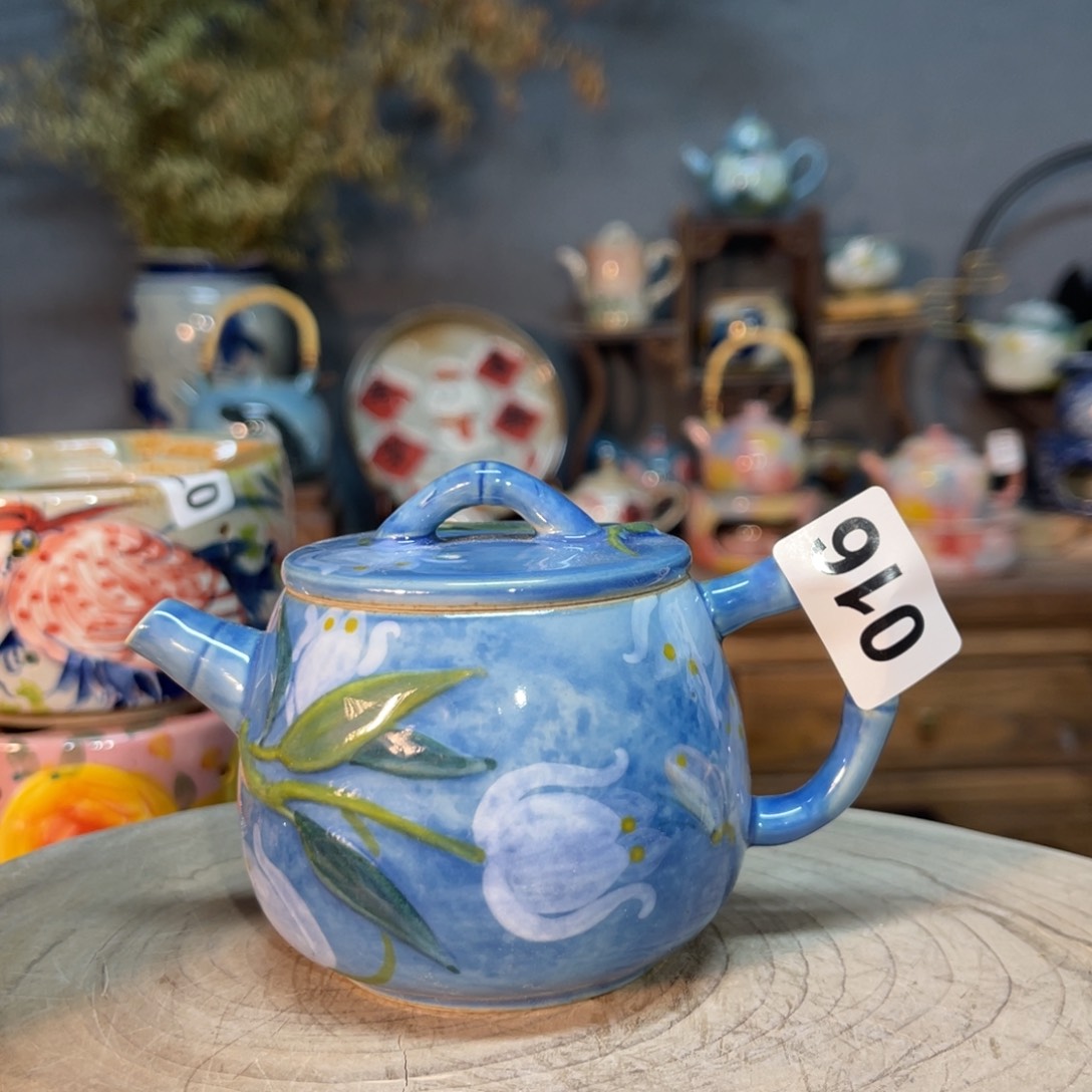 杯素浅陶瓷手工手绘