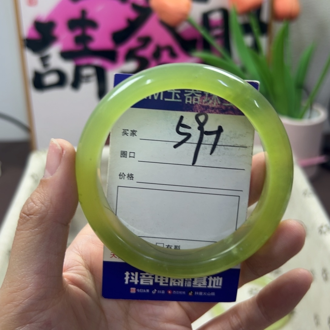 蛇纹石玉手镯未镶嵌233