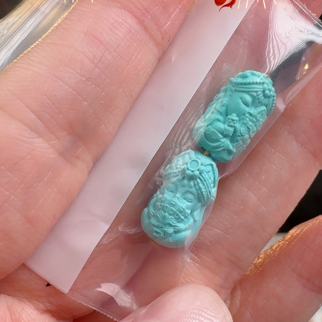 绿松石珠宝奇石未镶嵌