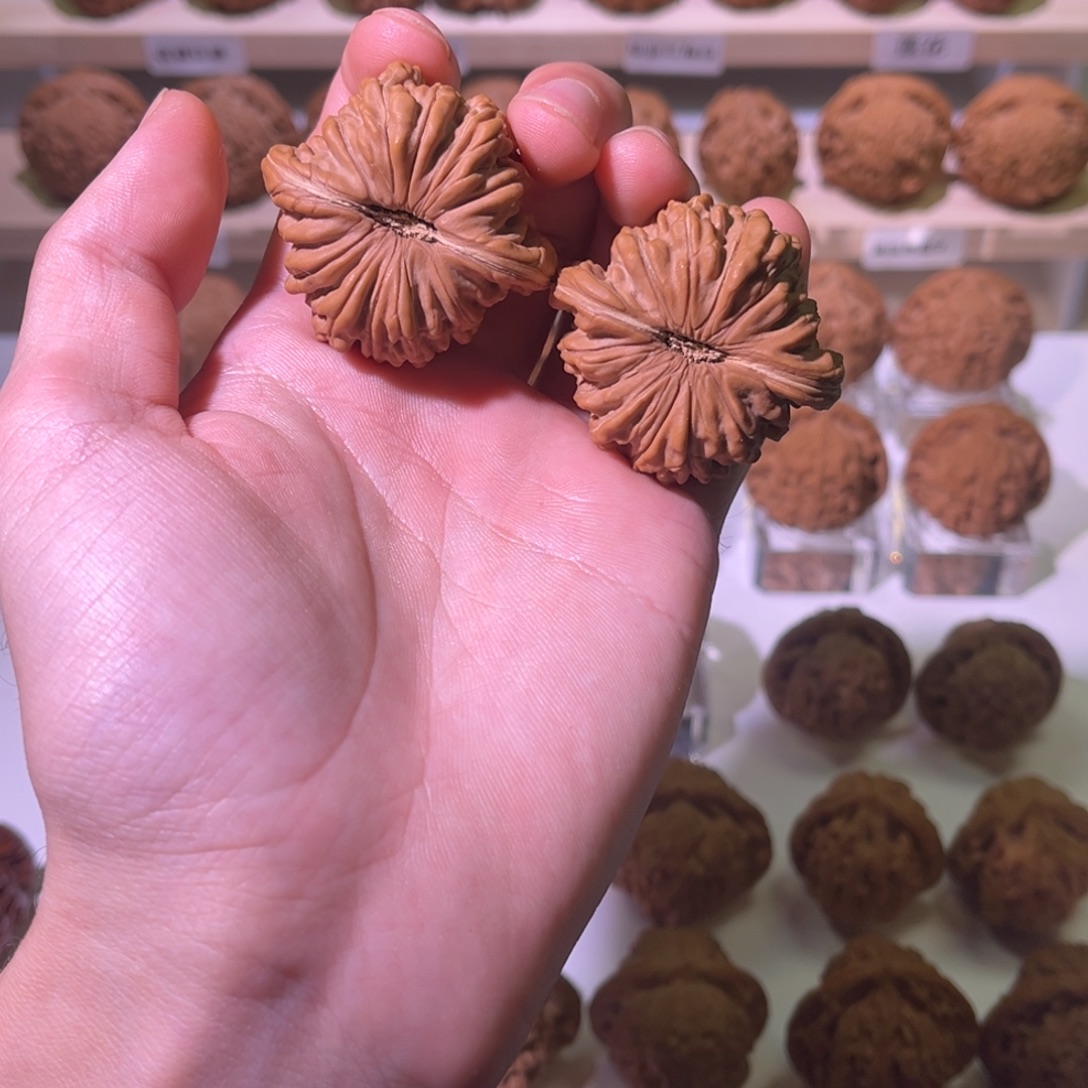 文玩核桃吊坠41全品无修拱桥楼