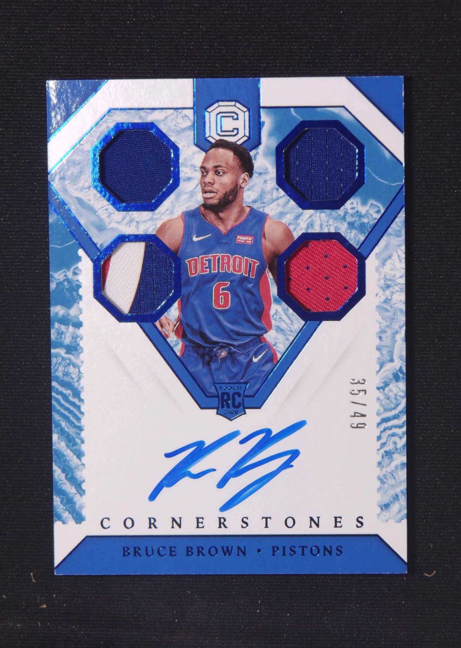 【直播开价】布鲁斯 布朗 限量49编 签字 帕尼尼 球星卡包邮