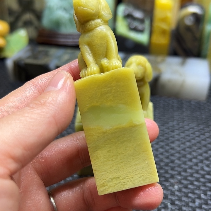 道***斯青田石印章石印章石