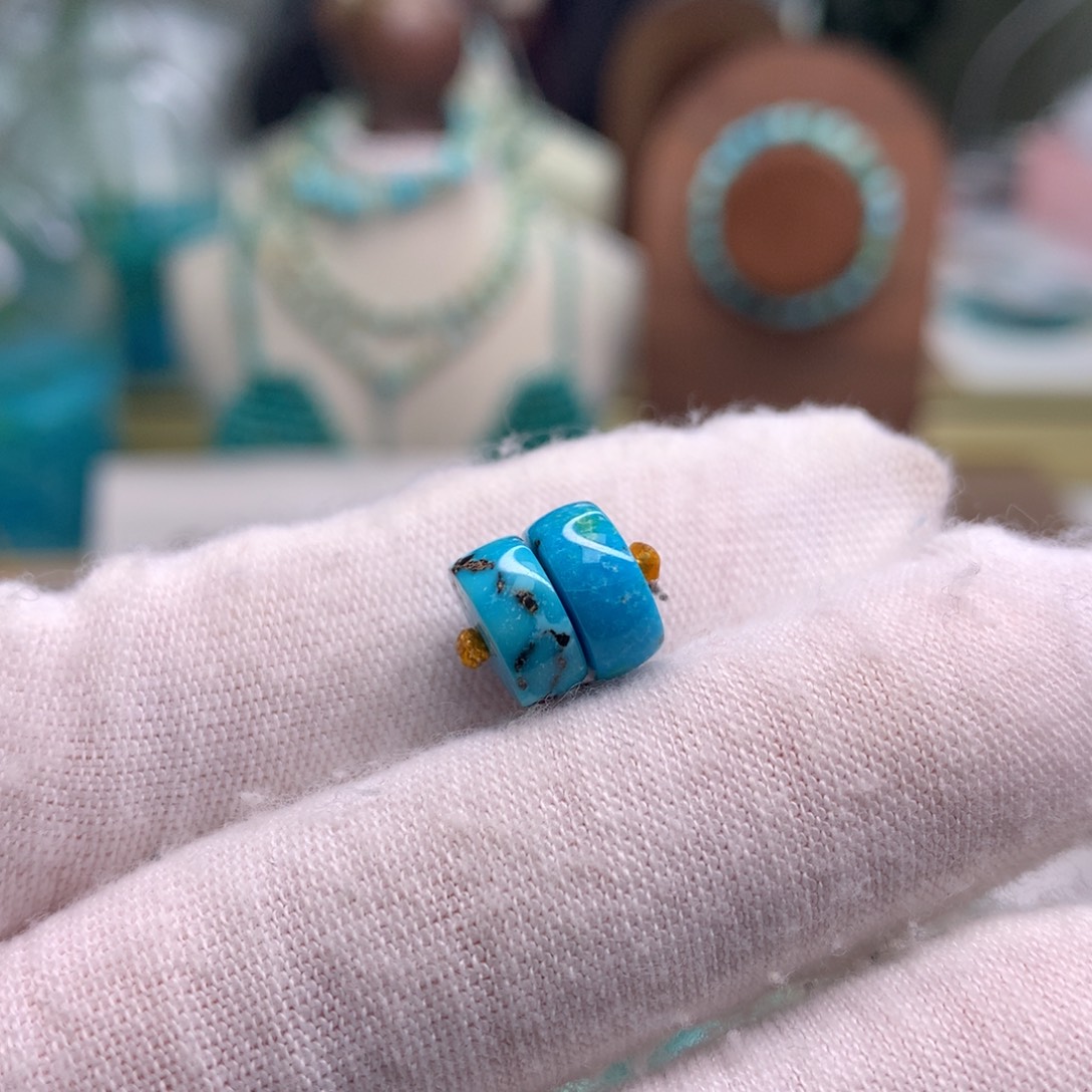 绿松石未镶嵌配饰