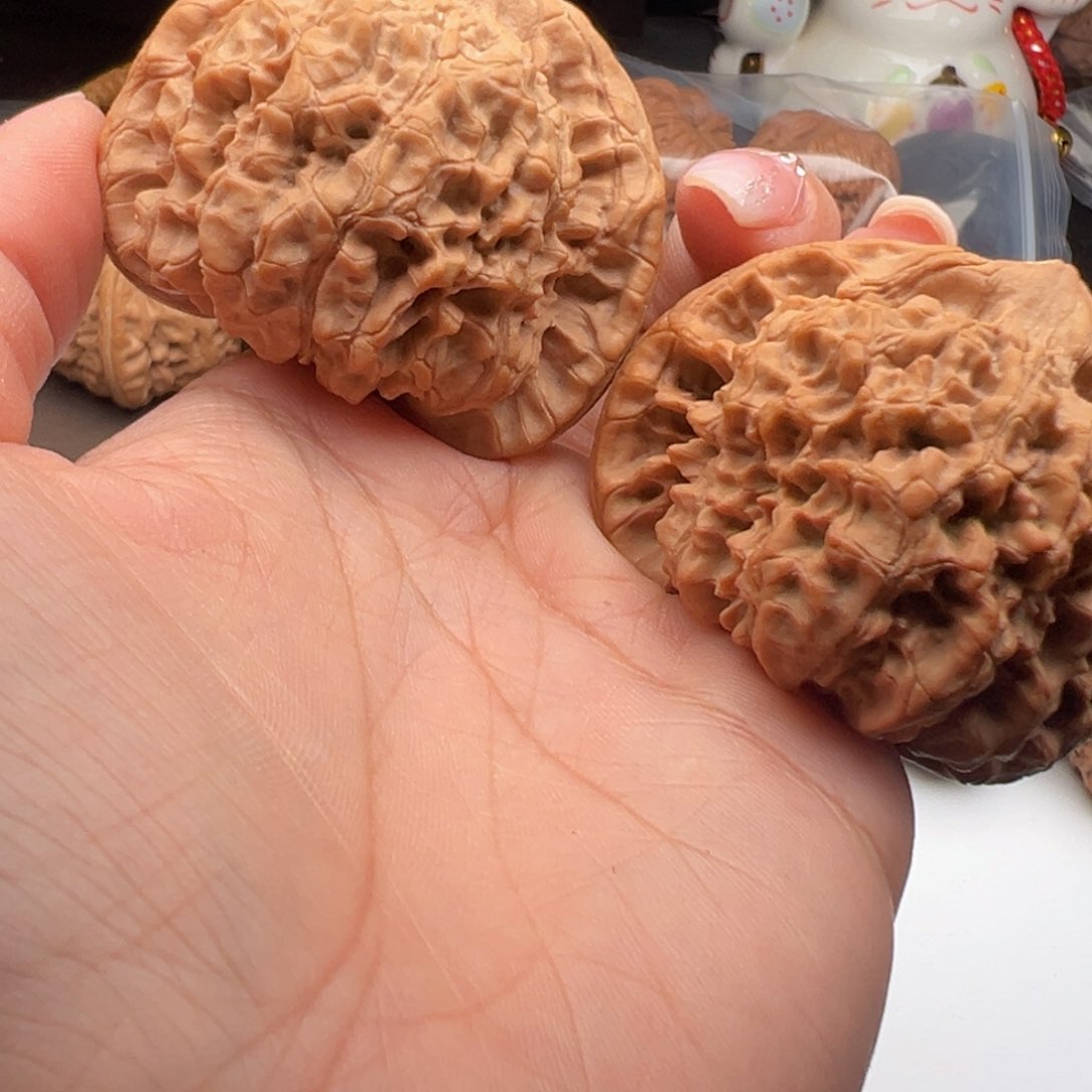 文玩核桃把件官帽53