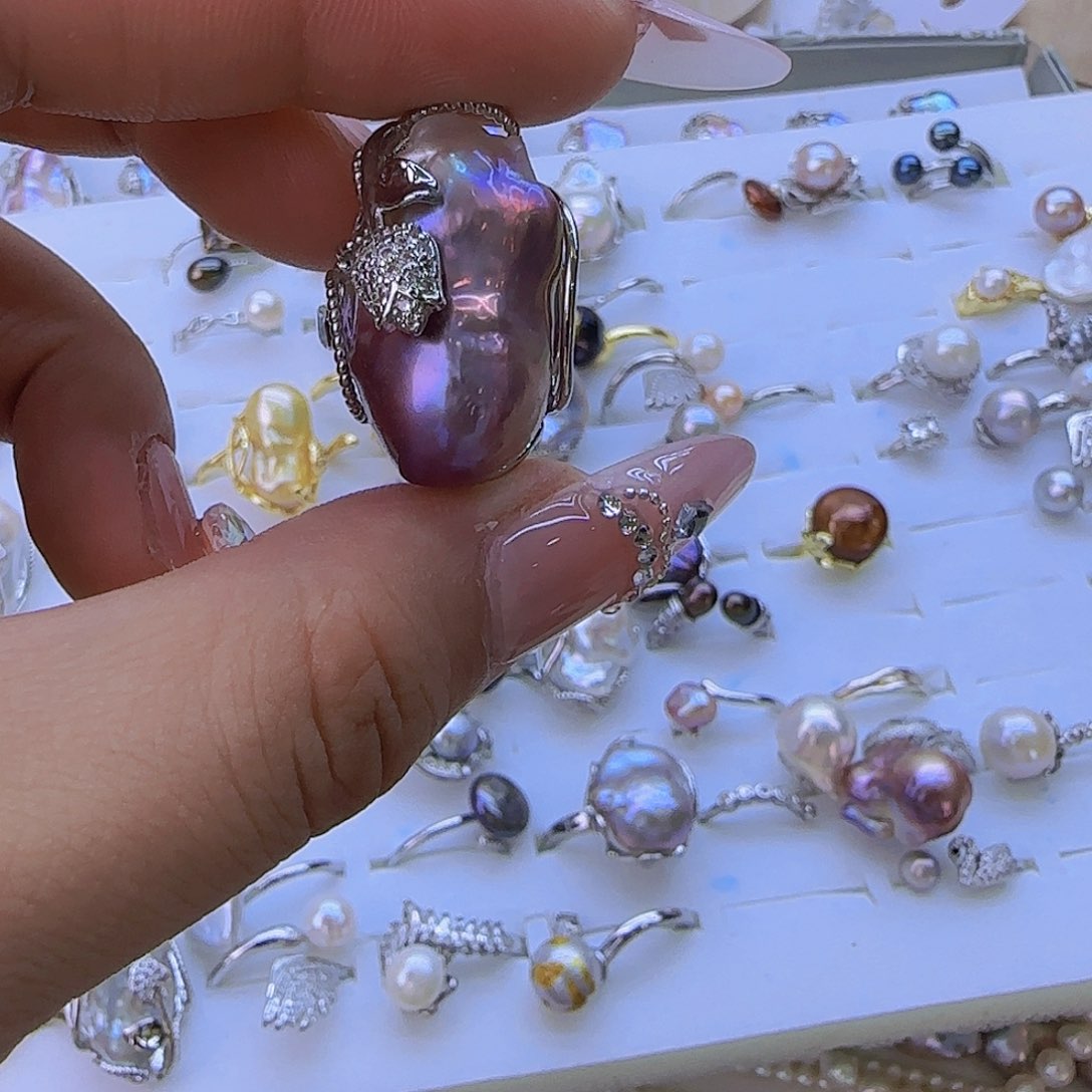 未镶嵌淡水珍珠项链定制206