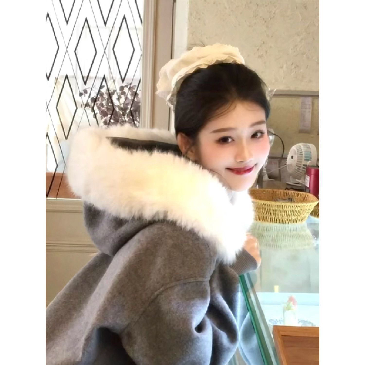 韩系针织开衫女秋冬慵懒松弛感宽松显瘦毛衣外套