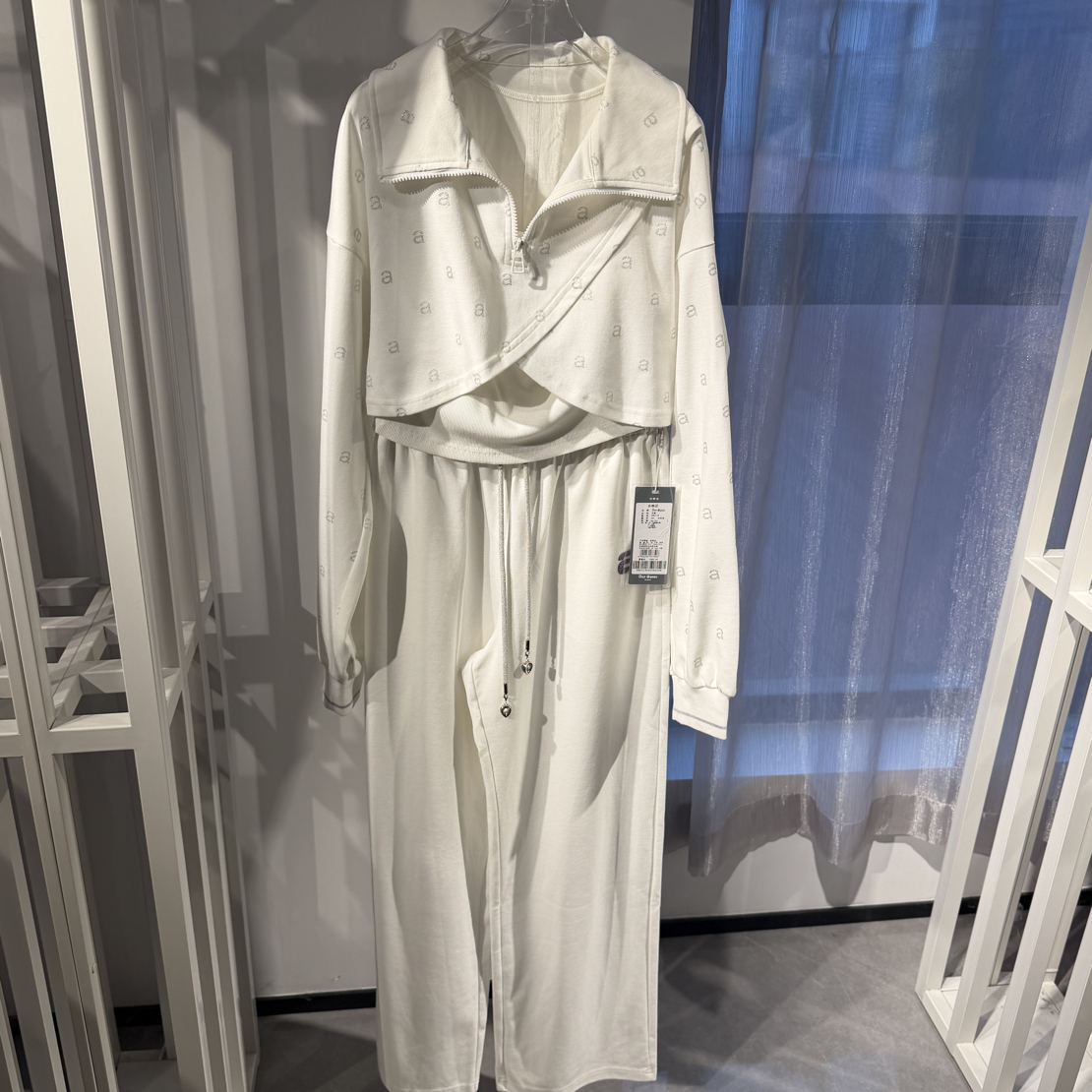 Anyspoor 2025秋冬季卫衣套装84C118-84C119