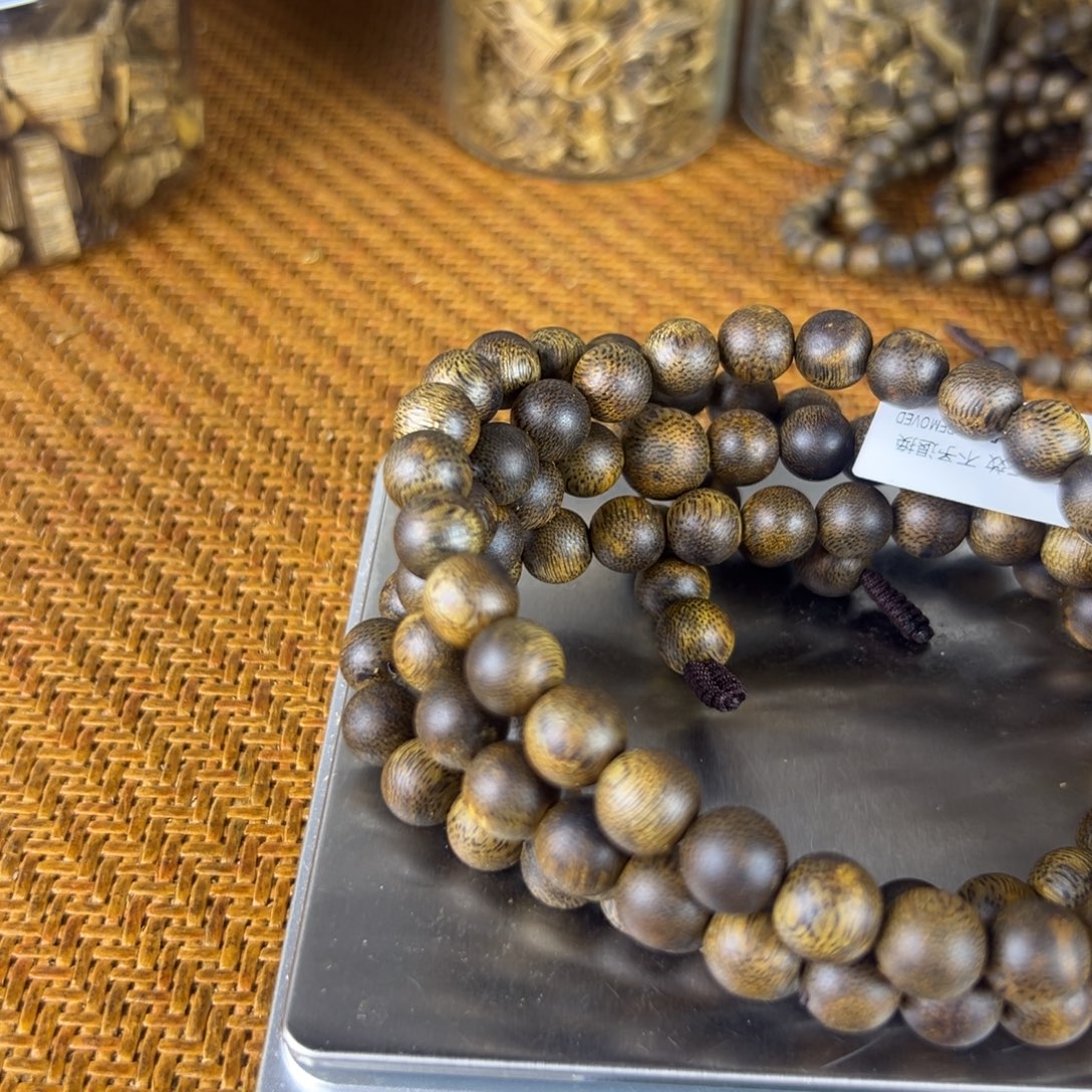 高***率沉香碎屑沉香卡9多圈沉水浮克重46+