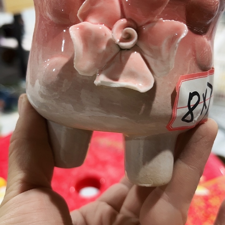 瓷片多肉花盆福利捏花