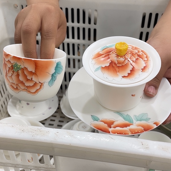 茶杯 壶 盖碗茶杯 壶 盖碗